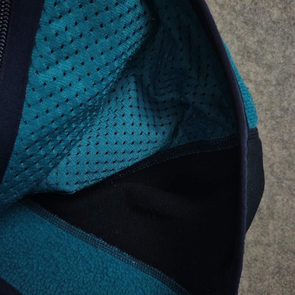 Patagonia Better Sweater Vest Womens M Blue Fleece Full Zip Outdoor Mock Neck - Picture 5 of 8